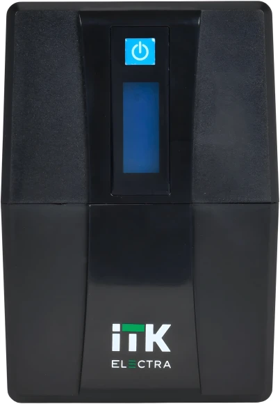 Источник бесперебойного питания ITK Electra EET-0600VA-1-001-S 360Вт 600ВА черный
