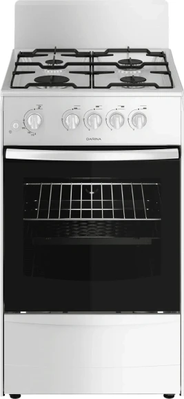 Плита Газовая Darina 1A GM341 105 W белый (без крышки) реш.сталь