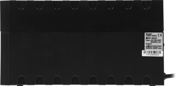Источник бесперебойного питания Powercom Raptor RPT-600AP 360Вт 600ВА черный Источник бесперебойного питания Powercom Raptor RPT-600AP 360Вт 600ВА черный