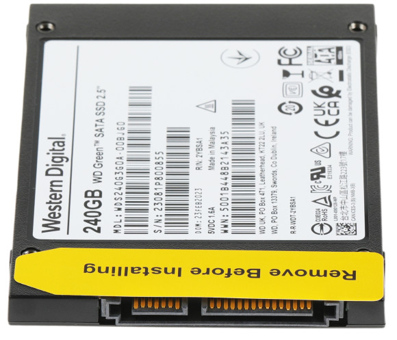 Накопитель SSD WD SATA-III 240GB WDS240G3G0A Green 2.5"
