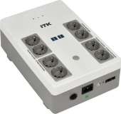 Источник бесперебойного питания ITK Electra EST8-600VA-1-001-L 360Вт 600ВА черный