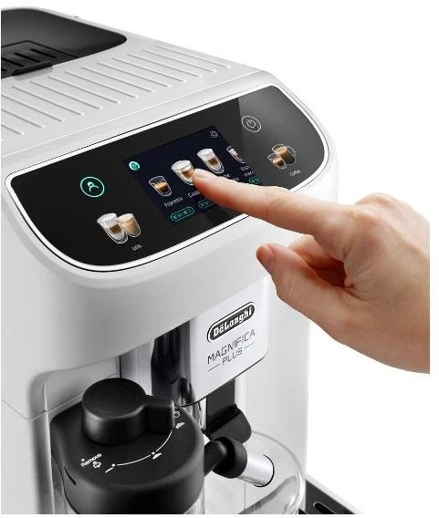 Кофемашина Delonghi Magnifica Plus ECAM320.60.W 1450Вт белый/черный
