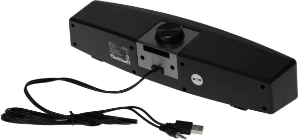 Саундбар Оклик OK-502S 2.0 6Вт черный