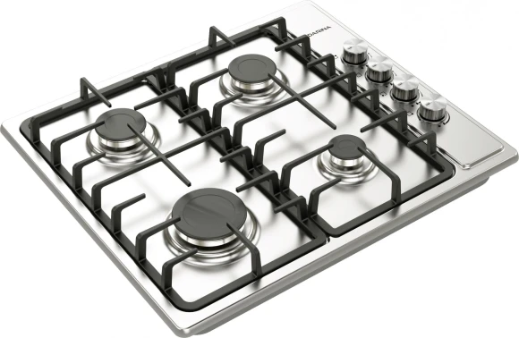Газовая варочная поверхность Darina 1T1 BGM 341 11 X нержавеющая сталь Газовая варочная поверхность Darina 1T1 BGM 341 11 X нержавеющая сталь