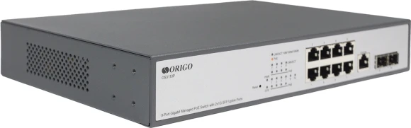 Коммутатор Origo OS3110P OS3110P/135W/A1A (L2) 8x1Гбит/с 2xКомбо(1000BASE-T/SFP) 2SFP 8PoE 8PoE+ 135W управляемый Коммутатор Origo OS3110P OS3110P/135W/A1A (L2) 8x1Гбит/с 2xКомбо(1000BASE-T/SFP) 2SFP 8PoE 8PoE+ 135W управляемый