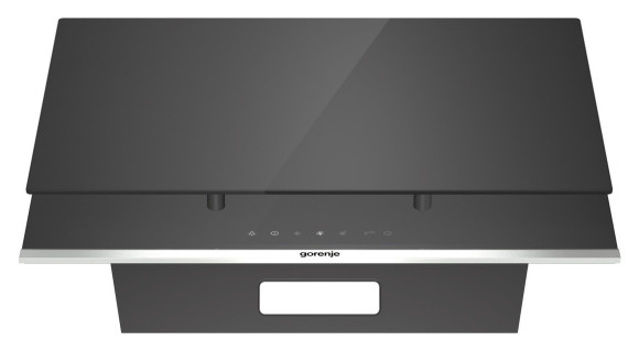 Вытяжка каминная Gorenje WHI649X21P черный управление: сенсорное (1 мотор)