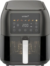 Аэрогриль Kitfort КТ-2258 4л 1400Вт бежевый/золотистый