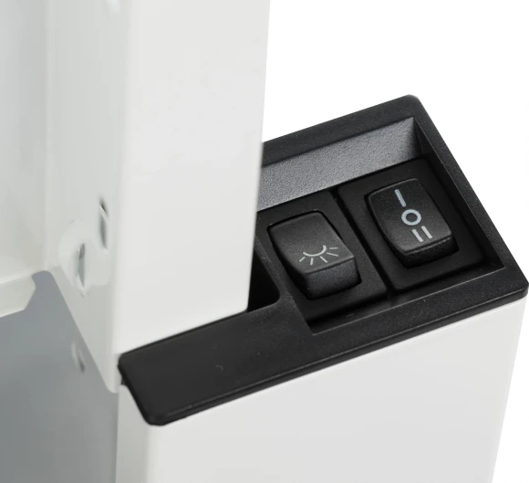 Вытяжка встраиваемая Elikor Интегра 45П-400-В2Л белый/нержавеющая сталь управление: кнопочное (1 мотор) Вытяжка встраиваемая Elikor Интегра 45П-400-В2Л белый/нержавеющая сталь управление: кнопочное (1 мотор)