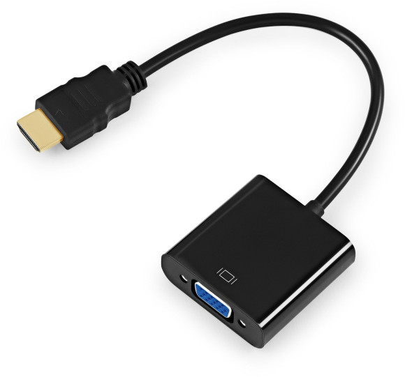 Переходник Buro HDMI-M-VGA-F-WUSB HDMI (m) VGA (f) 0.1м Переходник Buro HDMI-M-VGA-F-WUSB HDMI (m) VGA (f) 0.1м