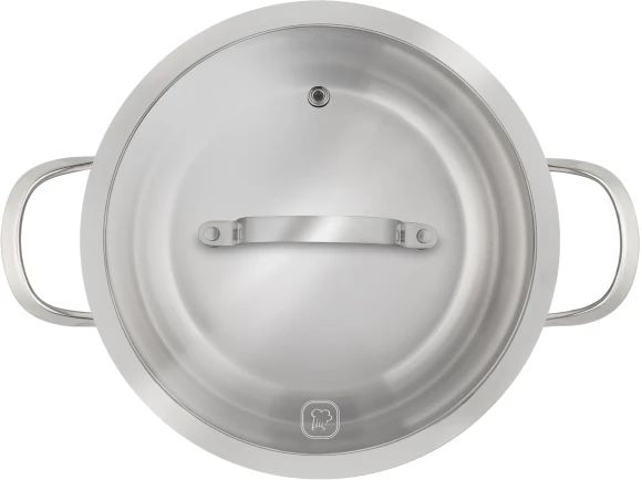 Кастрюля Rondell Calypso RDS-1672 5.8л. d=22см (с крышкой) стальной