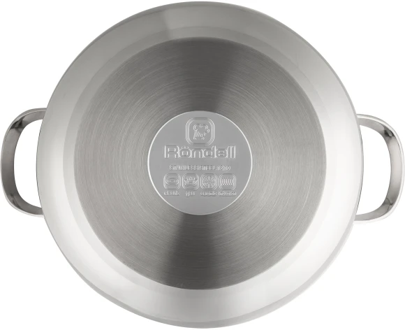 Кастрюля Rondell Calypso RDS-1672 5.8л. d=22см (с крышкой) стальной