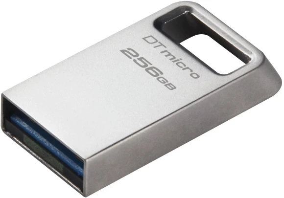 Флеш Диск Kingston 256Gb DataTraveler Micro DTMC3G2/256GB USB3.0 серебристый Флеш Диск Kingston 256Gb DataTraveler Micro DTMC3G2/256GB USB3.0 серебристый