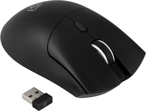 Мышь Оклик 980GMW черный оптическая 26000dpi беспров. BT/Radio USB для ноутбука 6but Мышь Оклик 980GMW черный оптическая 26000dpi беспров. BT/Radio USB для ноутбука 6but