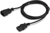 Кабель-удлинитель Buro IEC C13 IEC C14 1.8м (AN23-1008) черный Кабель-удлинитель Buro IEC C13 IEC C14 1.8м (AN23-1008) черный
