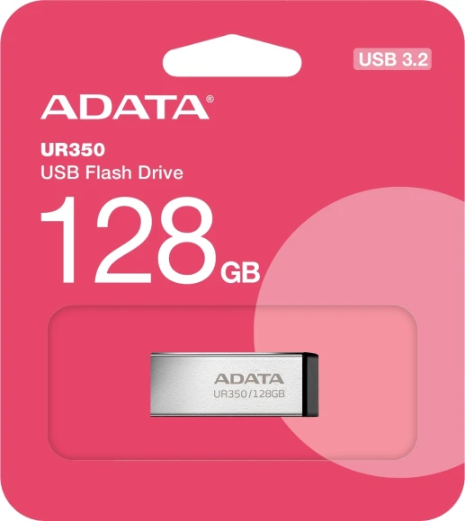 Флеш Диск A-Data 128GB UR350 UR350-128G-RSR/BK USB3.2 серебристый/черный Флеш Диск A-Data 128GB UR350 UR350-128G-RSR/BK USB3.2 серебристый/черный