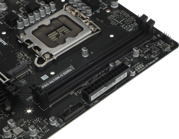 Материнская плата MSI PRO H610M-S DDR4 Soc-1700 Intel H610 2xDDR4 mATX AC`97 8ch(7.1) GbLAN+HDMI