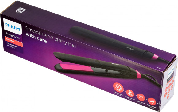 Выпрямитель Philips BHS375/00 черный макс.темп.:220С покрытие:керамико-кератиновое Выпрямитель Philips BHS375/00 черный макс.темп.:220С покрытие:керамико-кератиновое