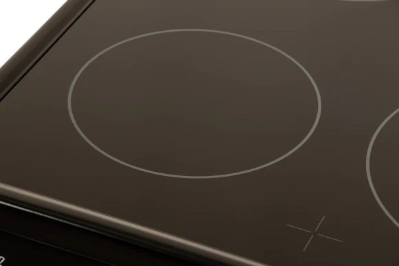 Плита Электрическая Лысьва EF4004MK00 черный стеклокерамика (без крышки)