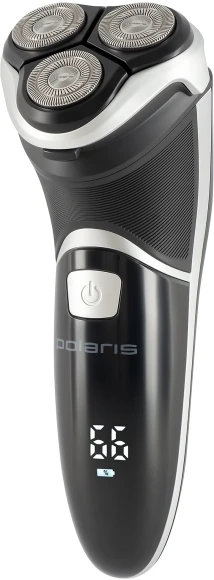 Бритва роторная Polaris PMR 0421RC Pivot Touch 4D PRO реж.эл.:3 питан.:элек.сеть/аккум. черный
