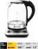 Чайник электрический Kitfort КТ-657 1.7л. 2200Вт нержавеющая сталь/черный корпус: стекло/пластик Чайник электрический Kitfort КТ-657 1.7л. 2200Вт нержавеющая сталь/черный корпус: стекло/пластик