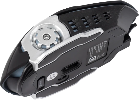 Мышь Оклик 770GW черный/серебристый оптическая 3600dpi беспров. USB для ноутбука 6but Мышь Оклик 770GW черный/серебристый оптическая 3600dpi беспров. USB для ноутбука 6but