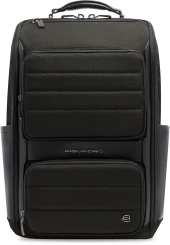 Рюкзак мужской Piquadro Oberon CA7280W150/BLU роллтоп синий нейлон/натур.кожа Рюкзак мужской Piquadro Oberon CA7280W150/BLU роллтоп синий нейлон/натур.кожа