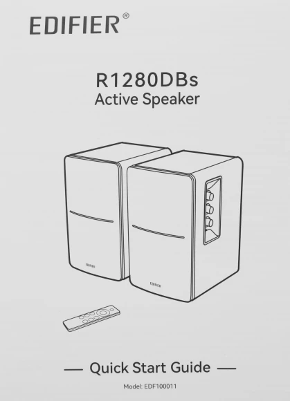 Колонки Edifier R1280DBs 2.0 коричневый 42Вт BT