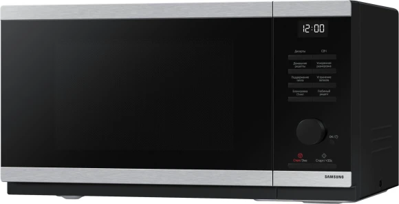 Микроволновая Печь Samsung MS23DG4504ATBW 23л. 800Вт нержавеющая сталь/черный Микроволновая Печь Samsung MS23DG4504ATBW 23л. 800Вт нержавеющая сталь/черный