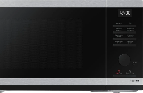 Микроволновая Печь Samsung MS23DG4504ATBW 23л. 800Вт нержавеющая сталь/черный Микроволновая Печь Samsung MS23DG4504ATBW 23л. 800Вт нержавеющая сталь/черный