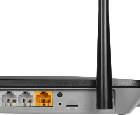 Роутер беспроводной Mercusys MB115-4G N300 10/100BASE-TX/4G cat. 4 черный