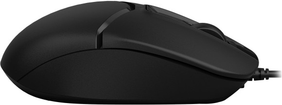 Мышь A4Tech Fstyler FM12T черный оптическая 1200dpi USB для ноутбука 2but (FM12T BLACK)