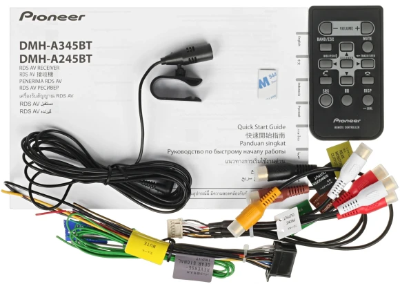 Автомагнитола Pioneer DMH-A245BT 2DIN 4x50Вт 6.2" ПДУ RDS Автомагнитола Pioneer DMH-A245BT 2DIN 4x50Вт 6.2" ПДУ RDS