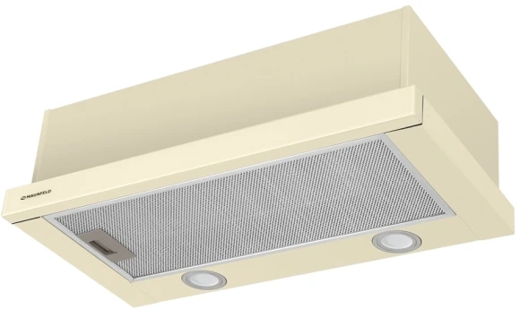 Вытяжка встраиваемая Maunfeld VS Fast Glass 60 бежевый управление: кулисные переключатели (1 мотор)