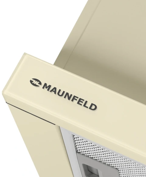 Вытяжка встраиваемая Maunfeld VS Fast Glass 60 бежевый управление: кулисные переключатели (1 мотор)