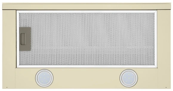 Вытяжка встраиваемая Maunfeld VS Fast Glass 60 бежевый управление: кулисные переключатели (1 мотор)