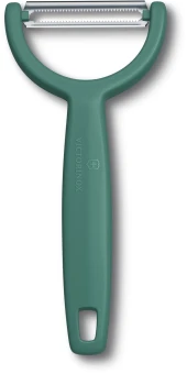 Овощечистка Victorinox Ypsoс лезвием двухсторон. черный упак.:европодвес (6.0963.3)