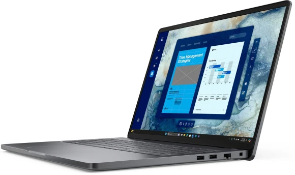 Ноутбук Dell Pro 16 PC16250 Core Ultra 7 255U 16Gb SSD512Gb Intel Graphics 16" IPS FHD+ (1920x1200) Linux silver WiFi BT Cam (PRO16-7655)