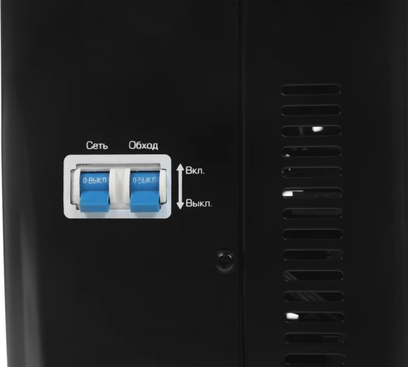 Стабилизатор напряжения Rucelf SDW.II-6000-L 6кВА однофазный черный (SDWII-6000-L)