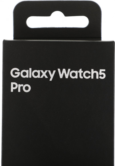 Смарт-часы Samsung Galaxy Watch 5 Pro 45мм 1.4" AMOLED корп.черный рем.черный (SM-R920NZKAMEA)