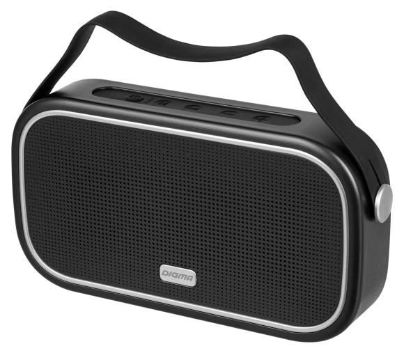 Колонка порт. Digma S-24 зеленый 10W 1.0 BT/3.5Jack/USB 10м 3000mAh (SP2410GR)