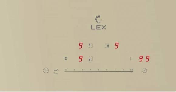 Индукционная варочная поверхность Lex EVI 431A IV слоновая кость Индукционная варочная поверхность Lex EVI 431A IV слоновая кость
