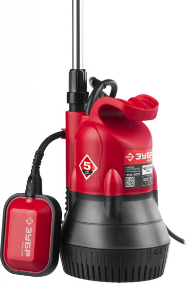 Насос садовый Зубр НПБ-300 300Вт 2460л/час центробежный