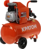Компрессор поршневой Кратон AC-280-40-DD масляный 280л/мин 40л 2000Вт оранжевый