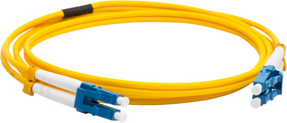 Патч-корд Lanmaster LAN-2LC-2LC/SU-3.0 2x9/125 OS1/OS2 LC дуплекс-LC дуплекс 3м LSZH оранжевый