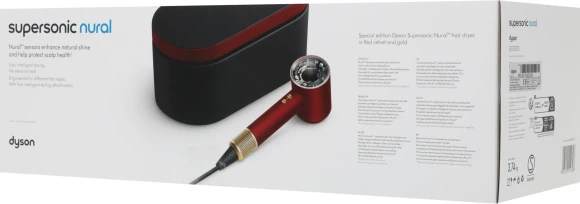 Фен Dyson HD16 VELVET 1600Вт красный/золотистый (594823-01)