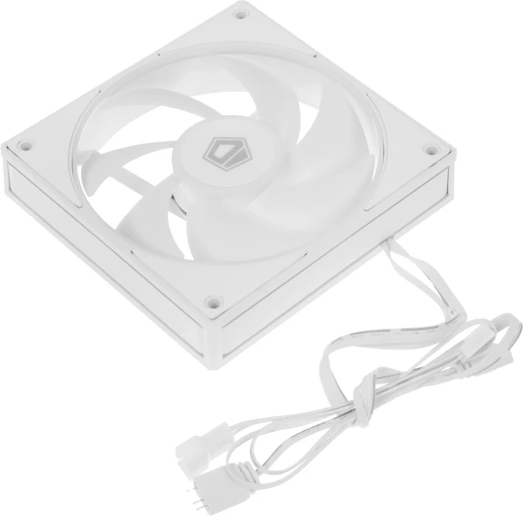 Вентилятор для корпуса ID-Cooling AF-127 ARGB 120х120x27 белый 4-pin 30дБ (AF-127-ARGB-W) Ret Вентилятор для корпуса ID-Cooling AF-127 ARGB 120х120x27 белый 4-pin 30дБ (AF-127-ARGB-W) Ret