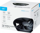 Устройство охлаждения(кулер) Deepcool Gamma Hunter Soc-AM5/AM4/1151/1200 черный 3-pin 21dB Al 95W 252gr Ret (DP-MCAL-HT) Устройство охлаждения(кулер) Deepcool Gamma Hunter Soc-AM5/AM4/1151/1200 черный 3-pin 21dB Al 95W 252gr Ret (DP-MCAL-HT)