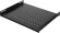 Полка стационарная NTSS NTSS-FS-600-BL 1U нагр.:60кг. 19" 350мм черный (упак.:1шт)