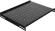 Полка стационарная NTSS NTSS-FS-600-BL 1U нагр.:60кг. 19" 350мм черный (упак.:1шт)