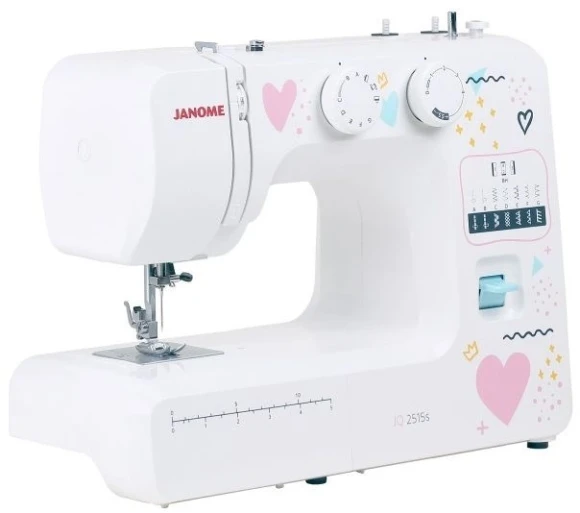 Швейная машина Janome JQ 2515S белый Швейная машина Janome JQ 2515S белый